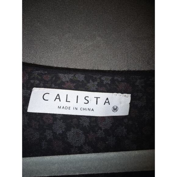 Calista Long Sleeve Floral Dress, Size Medium - Picture 2 of 3